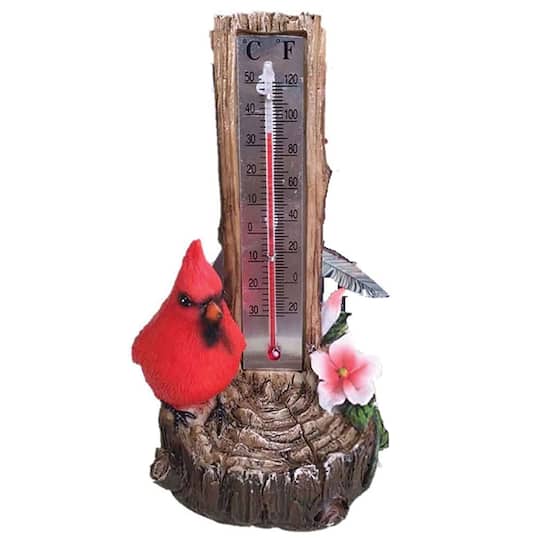 Santa&#x27;s Workshop 6.5&#x22; Cardinal Thermometer